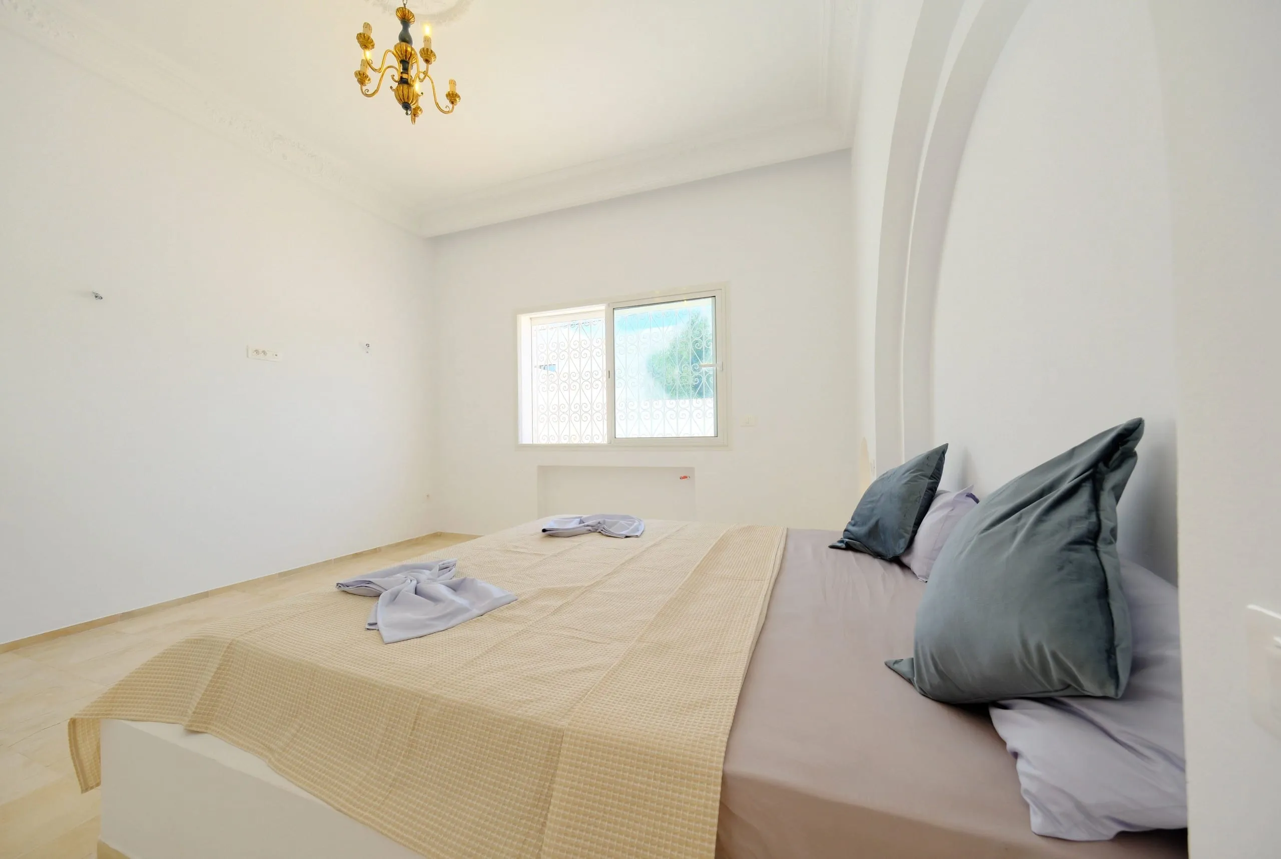 A suite with private bathroom